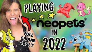 playing NEOPETS in 2022 [upl. by Basir]