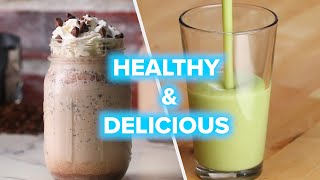 7 Healthy Smoothie Recipes For The Week • Tasty [upl. by Arres]