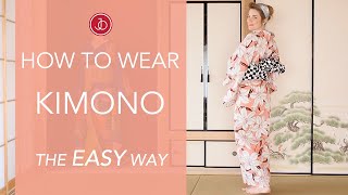 How To Wear Kimono  The EASY Way [upl. by Aloisius937]