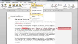 Tutorial Control de cambios de Word [upl. by Evania]