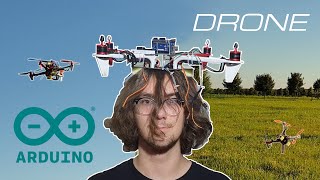 How I made a flying drone  DIY Arduino drone  Quadcopter [upl. by Saffian]