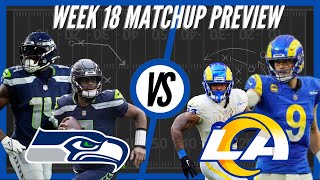 Seattle Seahawks vs Los Angeles Rams  Week 18 Preview [upl. by Barabbas]