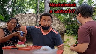 American Shocks Jungle Village by Speaking Ancient Mayan Language [upl. by Chader]