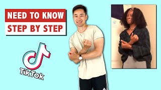 NEED TO KNOW EASY DANCE TUTORIAL  TIK TOK DANCE [upl. by Eenahpets]