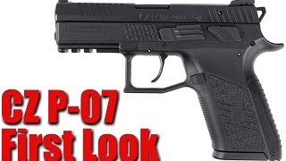 CZ P07 9mm First Impressions amp Future Upgrades [upl. by Accber965]