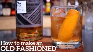 Old Fashioned Cocktail Recipe  QUICKEST [upl. by Kirshbaum836]