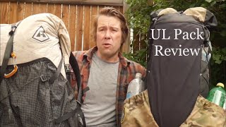 Hyperlite Southwest 3400 v ÜLA Ohm 20  Ultralight Backpack Review Compare amp Recommend [upl. by Reede464]