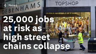 Debenhams set to close  12000 jobs at risk across UK [upl. by Anua199]