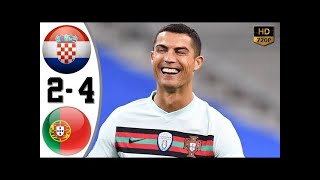 Portugal vs croatia 42  Extended Highlights amp All Goals 2021 [upl. by Arehahs]