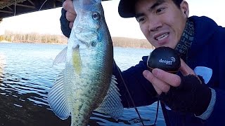 Crappie Fishing with a Deeper Smart Fishfinder at Little Seneca Lake in MD [upl. by Diver132]