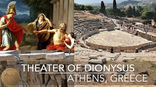 Theater of Dionysus  Acropolis of Athens  Greece  4K [upl. by Durrace]