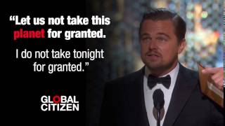 Leonardo DiCaprios Oscars acceptance speech [upl. by Navannod119]