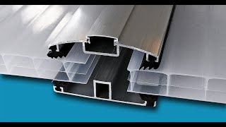 Pergola Cover  Polycarbonate Roof System  Alternative to Glass Roof [upl. by Ebarta716]