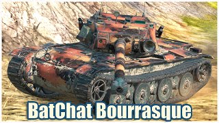 BatChÃ¢tillon Bourrasque â€¢ WoT Blitz Gameplay [upl. by Idou]