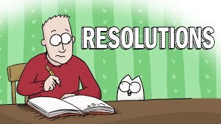 New Year Resolutions  Simons Cat  GUIDE TO [upl. by Joacima]