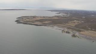 Finnmark Varangerøya Nasjonalpark Skallelv Barentshavet  Flying Over Norway [upl. by Htinek]