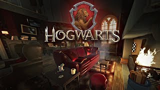 Gryffindor Common Room ◈ Harry Potter ASMR Ambience ◈ Immersive Walking inside Hogwarts [upl. by Onitnas373]