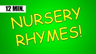 12 minutes of the BEST Nursery Rhymes from Jack Hartmann [upl. by Anne791]