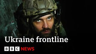 The Defenders of Donbas Ukraine war frontline report  BBC News [upl. by Sorel]