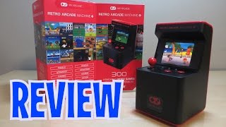 Mini Retro Arcade Machine  DreamGear  UNBOXING amp FULL REVIEW [upl. by Wakerly207]