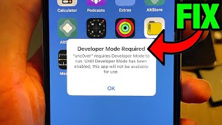 How To FIX Developer Mode Required on iPhone [upl. by Scriven898]