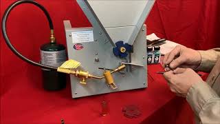 Giraud Cartridge Case Annealer Caliber Adjustment [upl. by Neema]