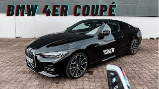 2021 BMW 4er Coupé 430i 258 PS  ReviewTestFahrbericht [upl. by Nedry]