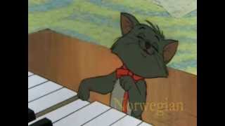 Disney  The Aristocats  Scales and Arpeggios Only Berliozs part multilanguage [upl. by Swihart]