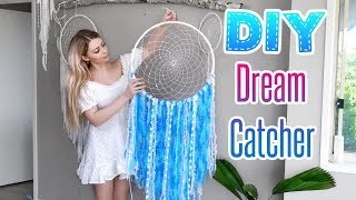 DREAMCATCHER DIY Tutorial  New Weaving Technique  VEGAN [upl. by Stevie]