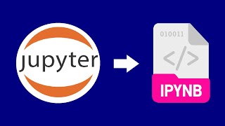 How to Open ipynb Files with Jupyter Notebook [upl. by Eillat756]