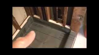 How To Install Showerpan Liner amp Mortar [upl. by Nameloc]