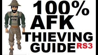 Advanced Runescape Tips Pickpocketing 100 AFK Seed Thieving Guide RS3 2020 [upl. by Lienahs]