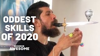 Weirdest Skills amp Strangest Talents of 2020  Best of the Year [upl. by Atnicaj]