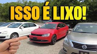 DENTRO DO LIXÃO DE CARROS NOS EUA 🇺🇸 [upl. by Hedda]