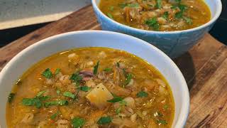 TRADITIONAL SCOTCH BROTH SOUP SCOTTISH RECIPE [upl. by Asiek758]