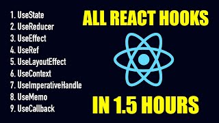 React Hooks Course  All React Hooks Explained [upl. by Acinoed754]