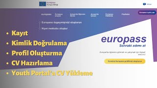 Europass CV Hazırlama  ESC Projeleri [upl. by Markos]