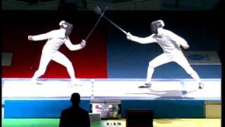 Fencing CWCH 2010 Mens Foil Gold Medal Match [upl. by Anderegg656]