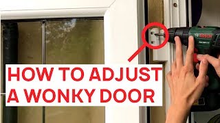 How to fix and adjust a UPVC door [upl. by Ishmul]