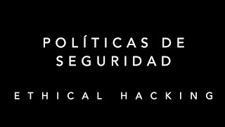 Políticas de Seguridad de la Información [upl. by Yrian]