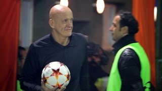 A Priceless Football Surprise with Collina [upl. by Carmita232]