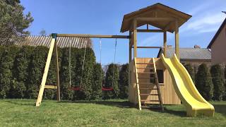 DIY Outdoor Kids Playground [upl. by Gnidleif191]