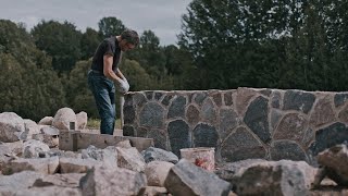 Making Zero Concrete Stone Foundation [upl. by Moynahan]