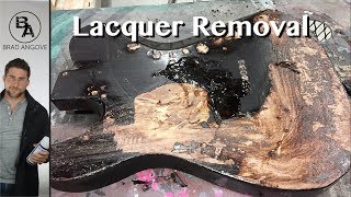 How to remove a lacquer finish [upl. by Sices363]