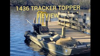 Tracker Topper 1436 Jon Boat Review [upl. by Livvy]