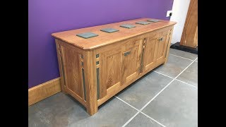 Wooden oak Sideboard Project [upl. by Trotter]