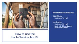 How to Use the Hach Chlorine Test Kit [upl. by Bow]