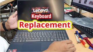 How To Replace Laptop Keyboard  Lenovo Ideapad S340 15API [upl. by Nikolaos]