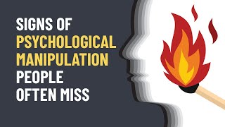 14 Signs of Psychological Manipulation Most People Miss [upl. by Grail31]