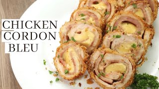 Chicken Cordon Bleu Recipe [upl. by Anaejer957]